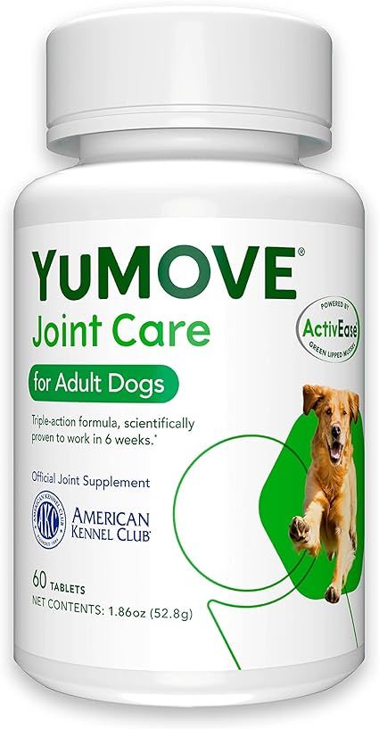 YuMOVE Adult Dog Tablets | Hip and Joint Supplement for Dogs with Glucosamine, Chondroitin, Hyalu... | Amazon (US)