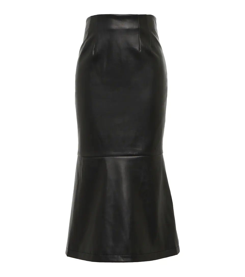 Laurel faux leather midi skirt | Mytheresa (US/CA)