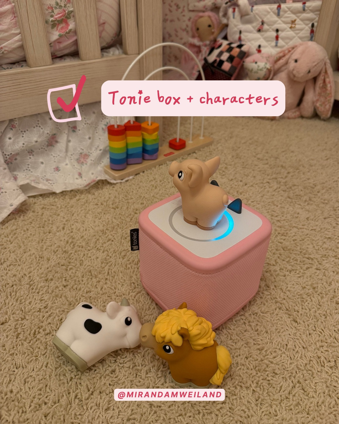 My 1 year olds favorite things! We are obsessed with our Tonies box! I’ve linked her favorite characters right now. She loves the fam animals + princess Tonies. Perfect first birthday gift or Christmas gift for 12M + year old.

#LTKKids #LTKBaby