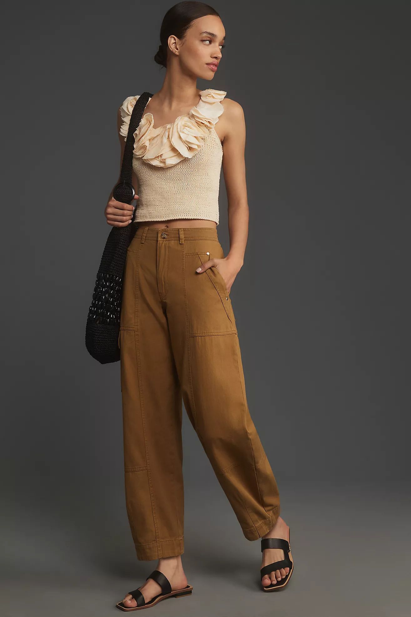 The Carson Utility Barrel Pants | Anthropologie (US)