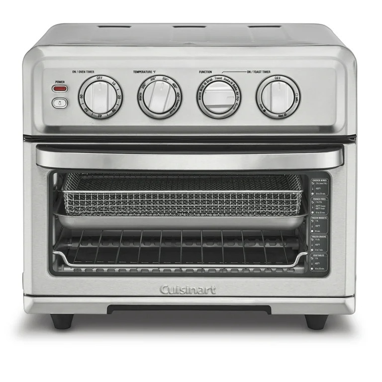 Cuisinart Airfryer Toaster Oven with Grill, Stainless, TOA-70NAS | Walmart (US)