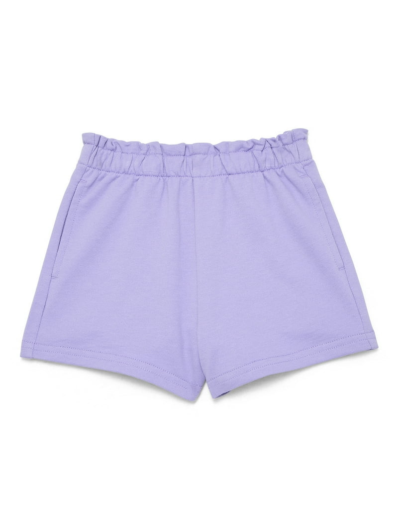 Wonder Nation Toddler Girls Pull On Knit Shorts, Sizes 18M-5T | Walmart (US)