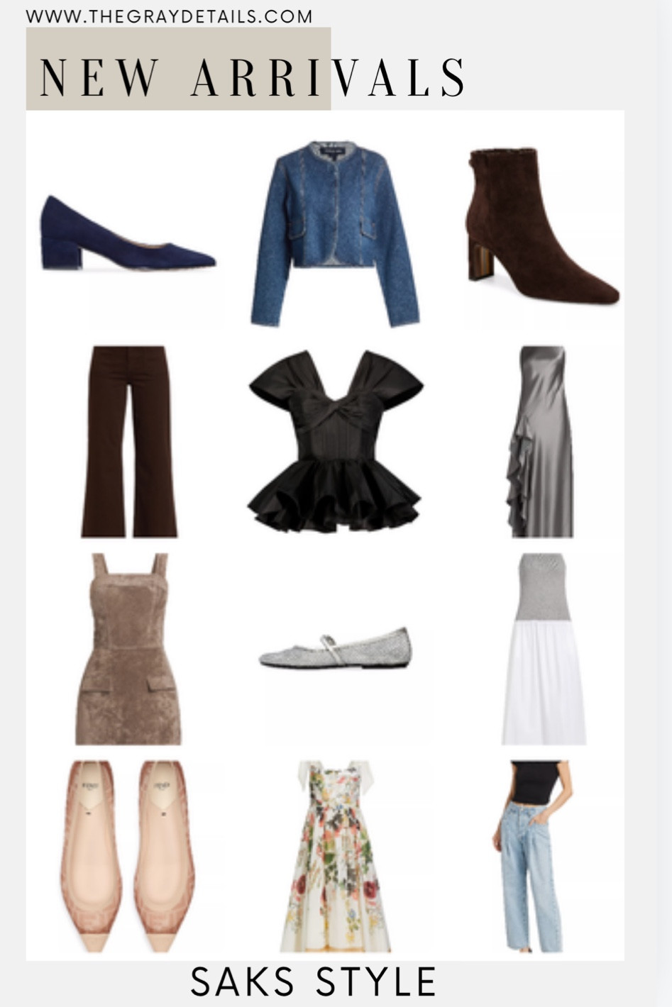 Saks new arrivals, fall fashion, fall boots 

#LTKOver40 #LTKShoeCrush #LTKWorkwear