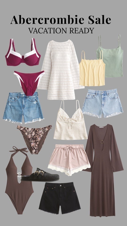 Abercrombie new arrivals ☀️ it’s vacation time! 🏝️

#LTKSaleAlert #LTKootd #LTKTravel