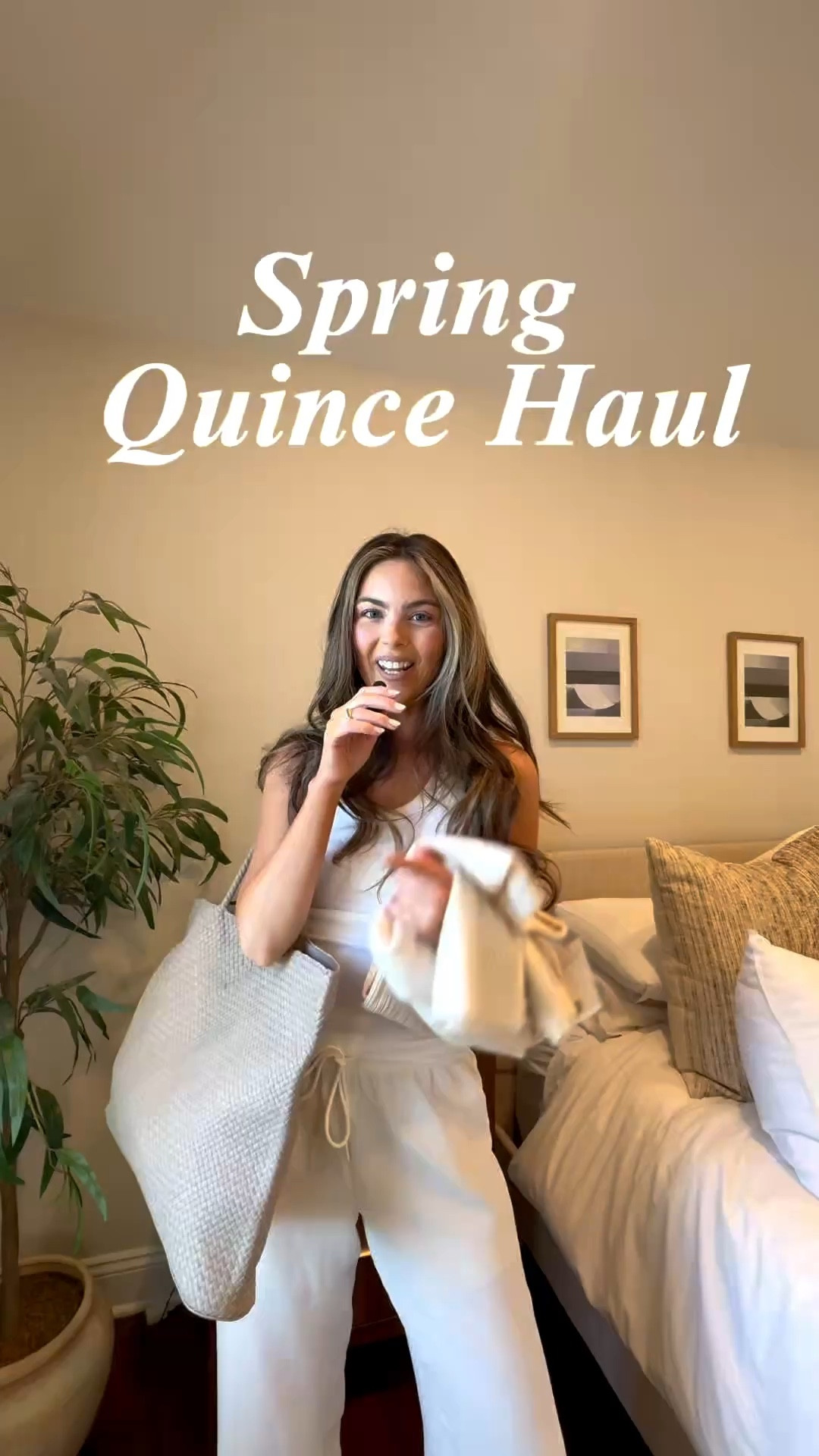 Dare I say my best Quince haul yet? My absolute favorite place to get high quality basics! 

@Quince #quincepartner #leatherbags #cashmere #springtops #cbk #springstyle 