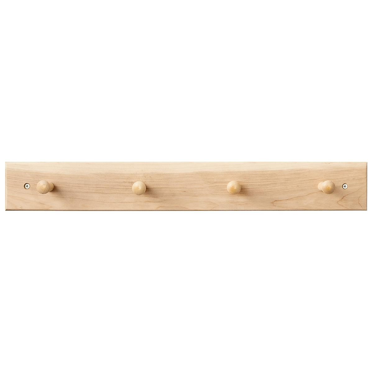 Maple Shaker Peg Racks | The Container Store