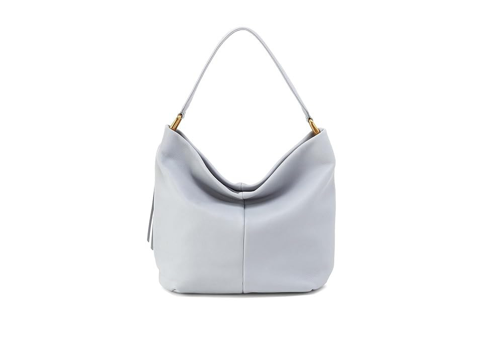 HOBO Harley Hobo Shoulder Women's Handbags Blue Pearl, Cotton/Leather | Zappos