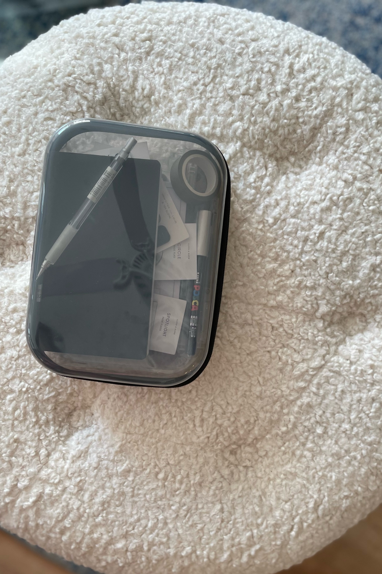 saw someone else on ltk post about how these make great pencil cases for kids — she’s right! i even got one for myself!! it’s perfectly roomy & sturdy
not to mention the adorable ottoman it’s sitting on…also from target!

#LTKhome #LTKBacktoSchool #LTKFind