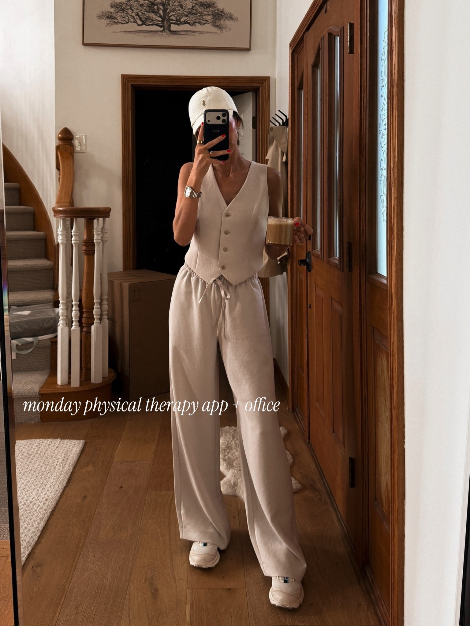 Last Monday’s ootd for physical therapy and office work! These pants are my go-to, I own them in 3 colors and they are always in rotation - size small

#LTKootd #LTKdayinmylife #LTKSeasonal