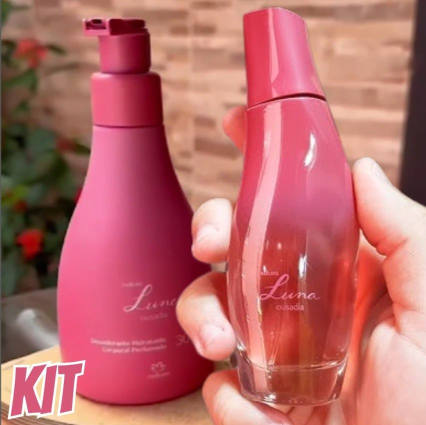 Presente que faz um convite potente: E se você acreditasse mais em si mesma?Luna Ousadia é um convite para cada mulher acreditar em si mesma e dizer ao mundo quem é. Uma nova versão ousada do chipre Natura, feita por nossa perfumista exclusiva Verônica Kato e inspirada nas mulheres que acreditam em si mesmas, se projetam e conquistam seus espaços. O Presente Luna Ousadia traz o novo Desodorante Colônia Luna Ousadia, com fragrância chipre frutal moderado, e o Desodorante Hidratante Corporal Luna Ousadia que hidrata a pele por até 48 horas.

#LTKbeauty #LTKbrasil
