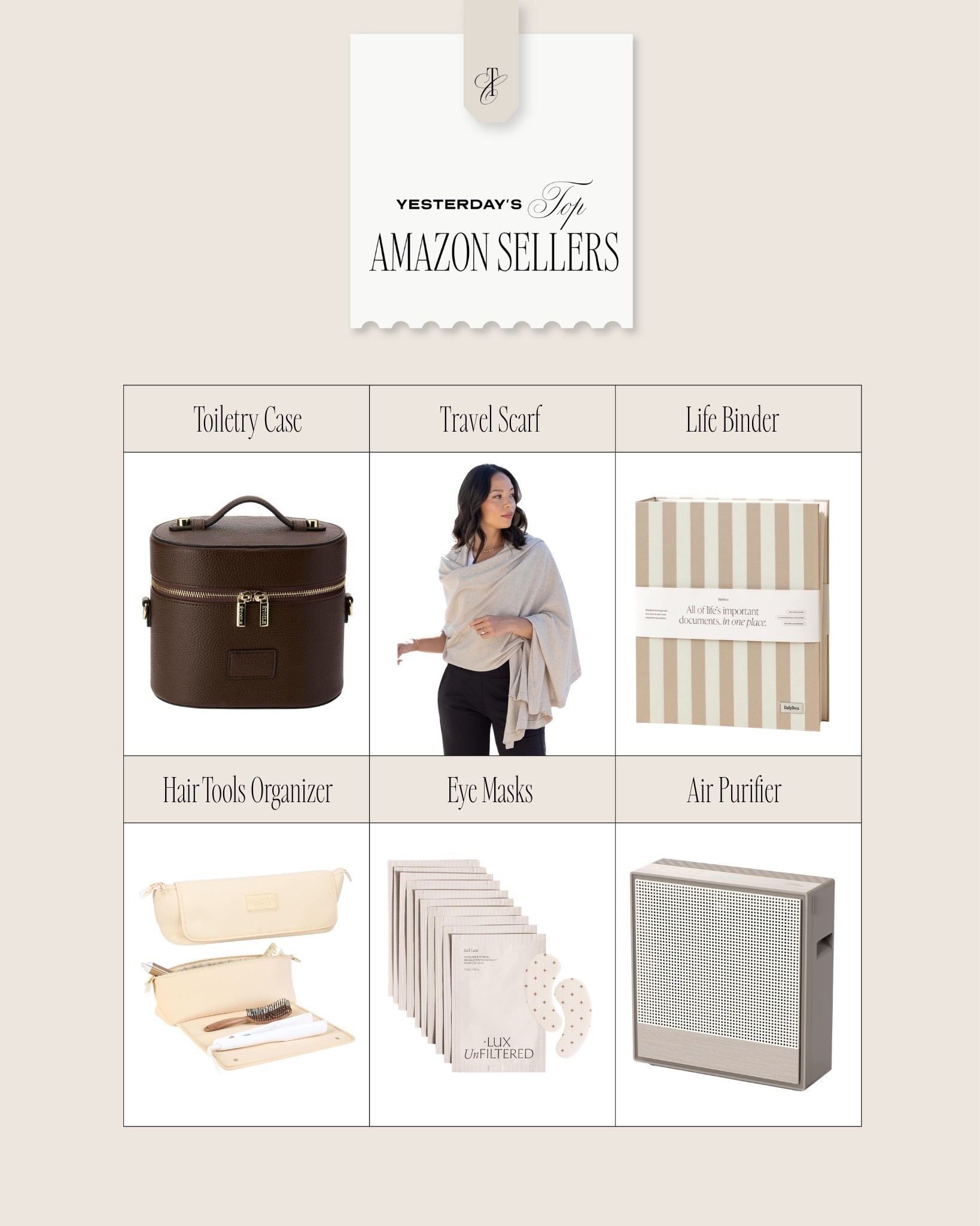 Yesterday’s top Amazon sellers 

Amazon finds, Amazon favorites, Amazon must haves, Amazon home

#LTKBeauty #LTKTravel #LTKHome