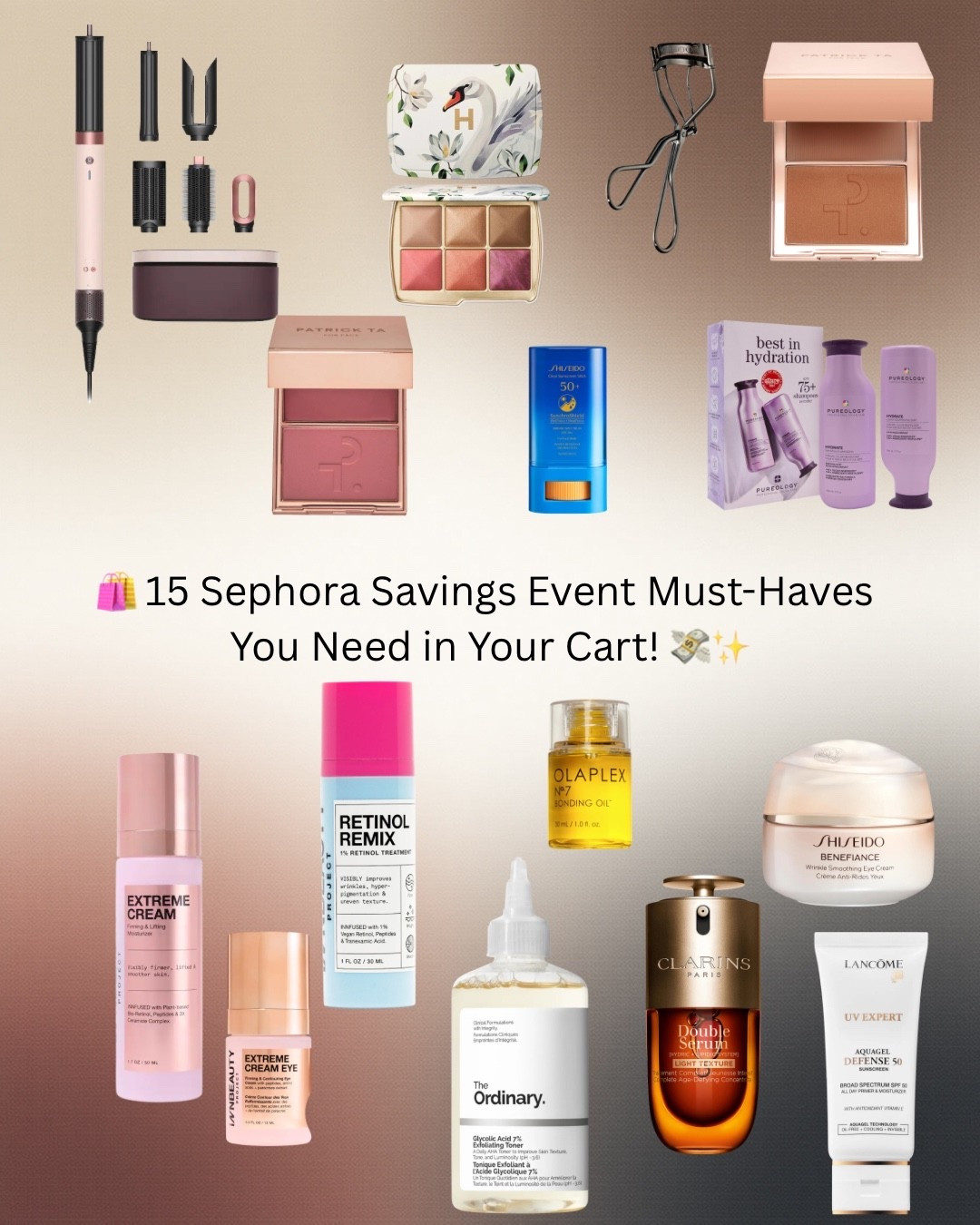 🛍️ 15 Sephora Savings Event Must-Haves You Need in Your Cart! 💸✨
These beauty picks are too good to miss — from glow-boosting skincare to viral hair tools you’ll use every day. Add them to your cart before they sell out! 

#LTKGiftGuide #LTKOver40 #LTKBeauty