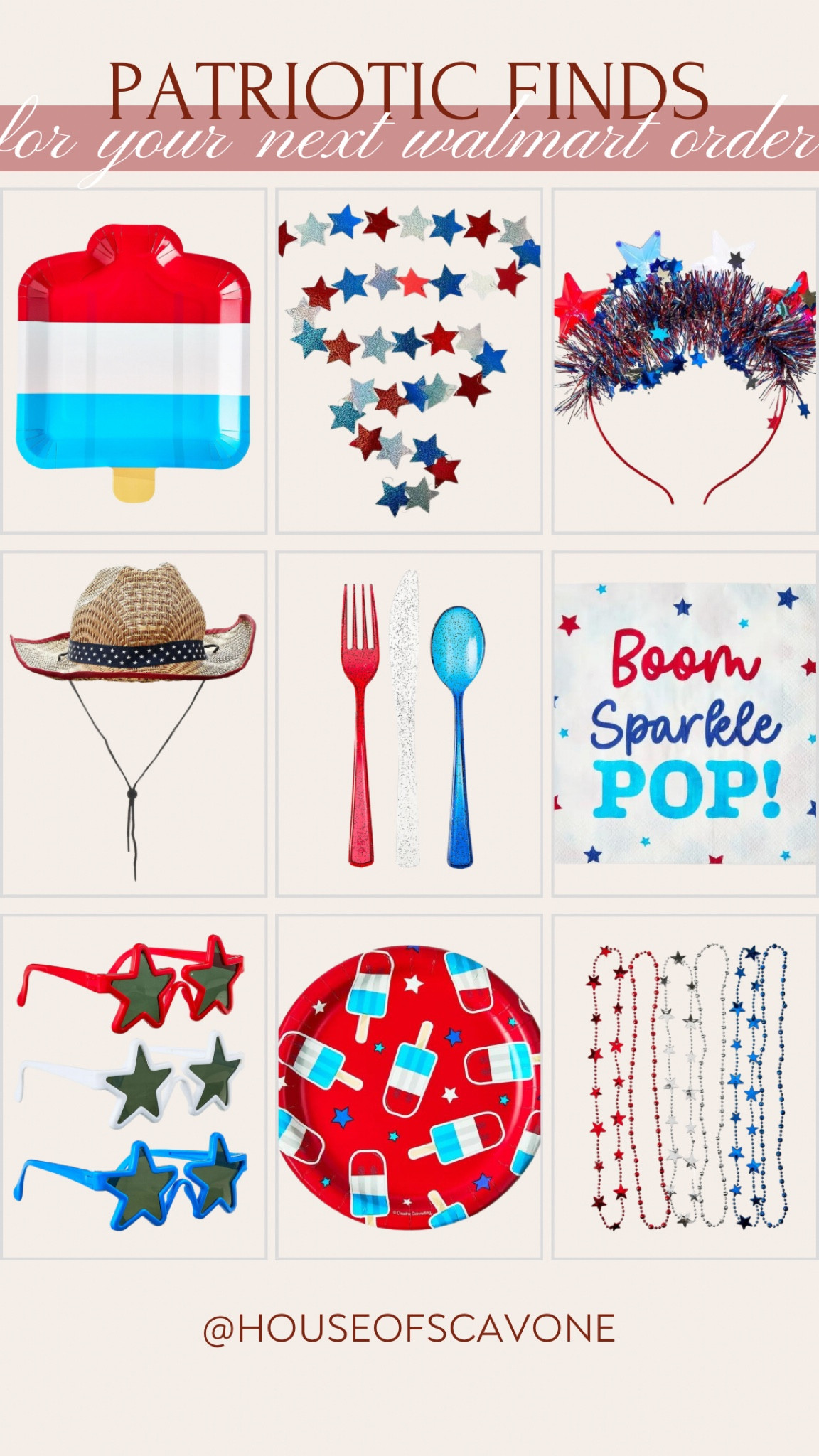 4th of July @walmart finds to add to your next Walmart order 🇺🇸❤️🤍💙 #walmart #walmartpartner #walmartfinds #walmartholiday #usa #flag #4thofjuly #fourthofjuly #independenceday #summer #ltkparties

#LTKFindsUnder50 #LTKSeasonal #LTKHome