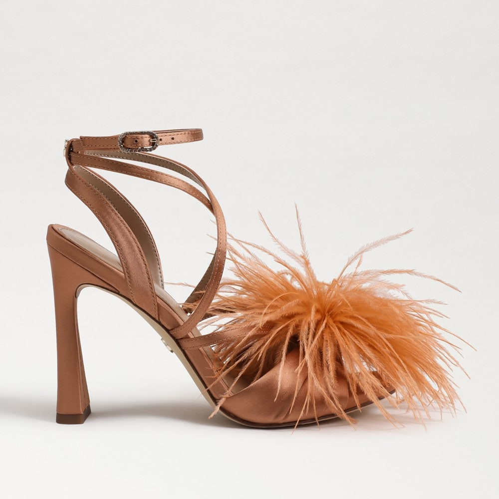 Layton Feather Strappy Heel | Sam Edelman