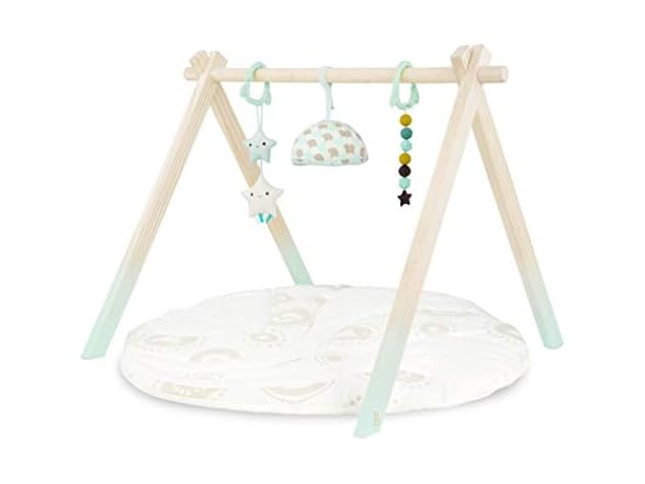 B.Toys B.Baby Wooden Baby Play Gym Mat - $27.99 - Free shipping for Prime members | Woot!