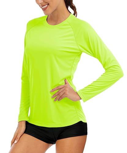 MAGCOMSEN Women's Long Sleeve Shirts UPF 50+ Sun Protection Shirts for Hiking Fishing Workout Ras... | Amazon (US)