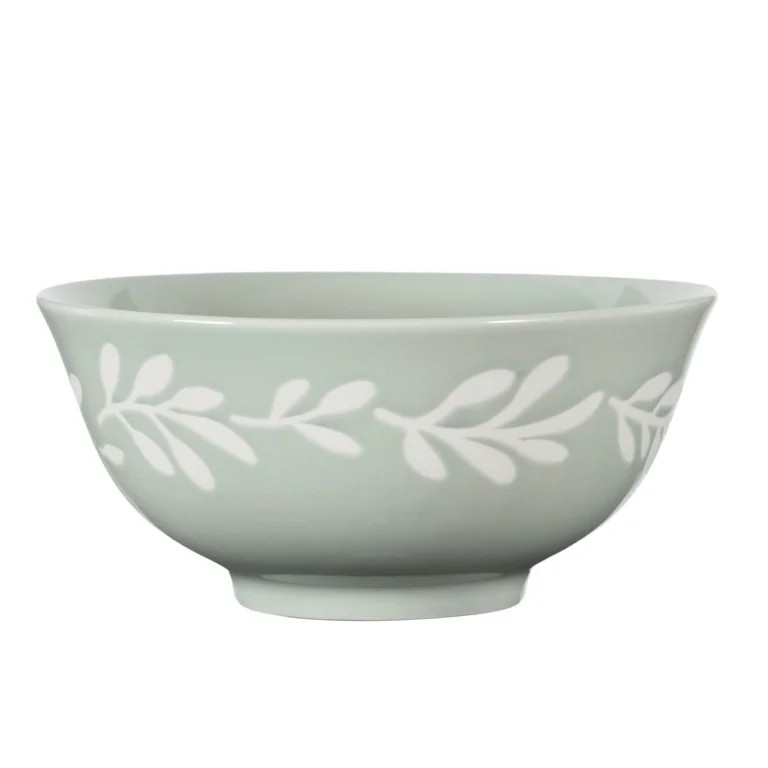 Mainstays 6in Emelie Green Stoneware Bowl | Walmart (US)
