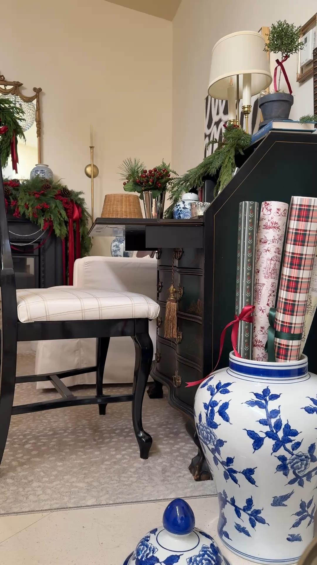 Oversized ginger jars for elegant floor decor, a thoughtful gift for someone who loves blue and white.

Ginger Jar. Temple Jar. Blue & White. Chionoiserie. Accent Piece. Traditional Home. Classic Christmas. Lavender Rose Home. Classic + Collected Home.

#LTKHome #LTKHoliday