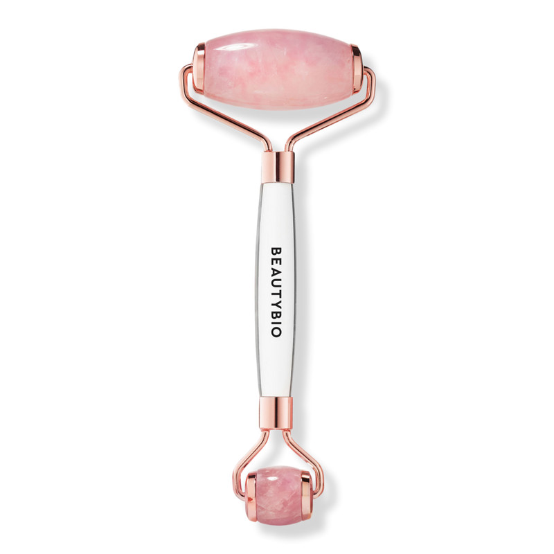 Rose Quartz De-Puffing Facial Roller | Ulta
