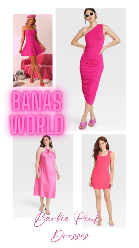 Barbie pink dresses 
Wedding guest dresses 
Target dresses under $50


#LTKunder50 #LTKwedding #LTKsalealert