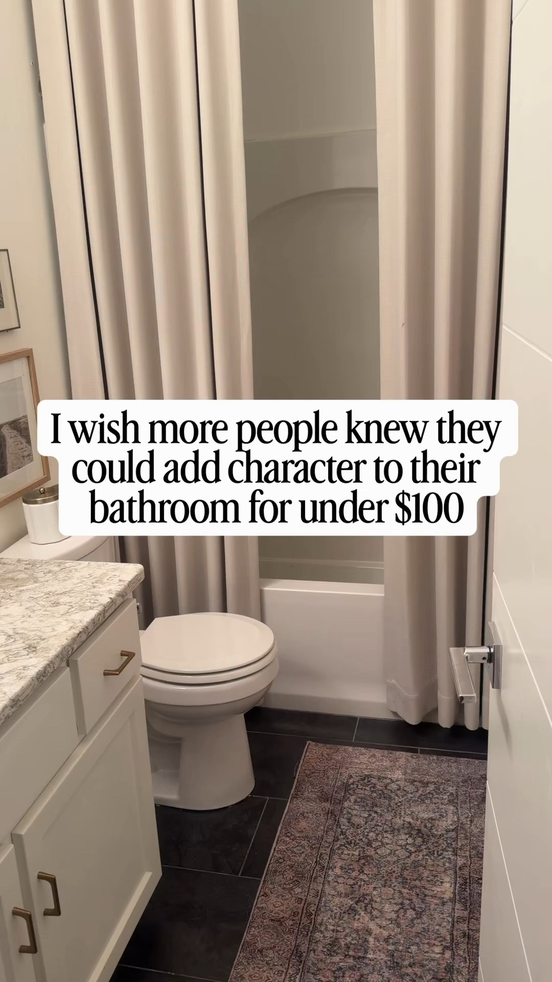Sometimes it’s the smallest upgrades that make the biggest difference 👏🏼

Added wall molding + upgraded outlet plates for under $100 and it completely changed the feel of this bathroom ✨
It finally has that custom, high-end look without the high-end price.

Proof you don’t need a full remodel to add character 🤍

✨Follow @lafevreliving1 for more affordable ways to update your home.

#bathroomrefresh #diyhomeprojects #wallmolding #budgetdecor #homeimprovement affordablehome neutralhome homedecorideas diydecor customhomefeel

#LTKHome #LTKSeasonal