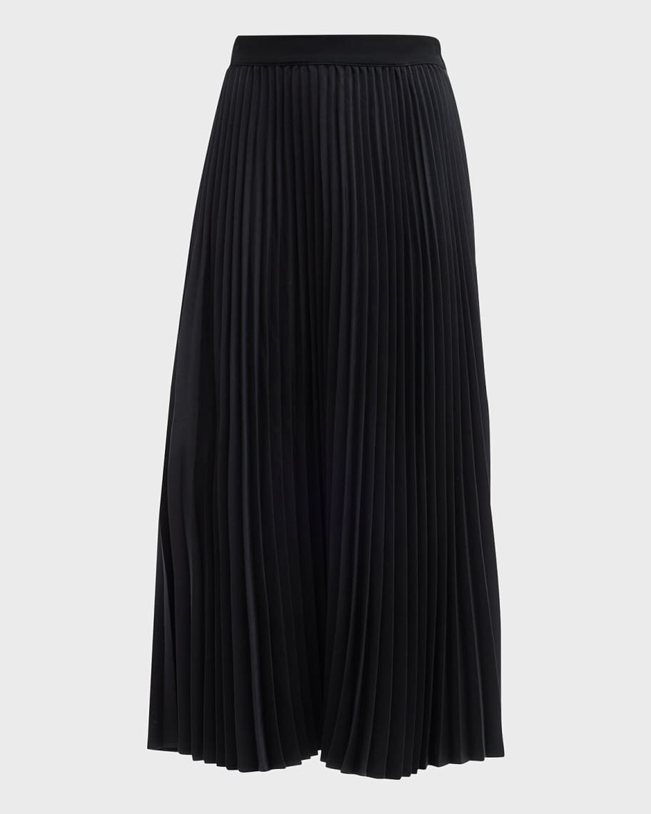 Co Pleated Midi Skirt | Neiman Marcus