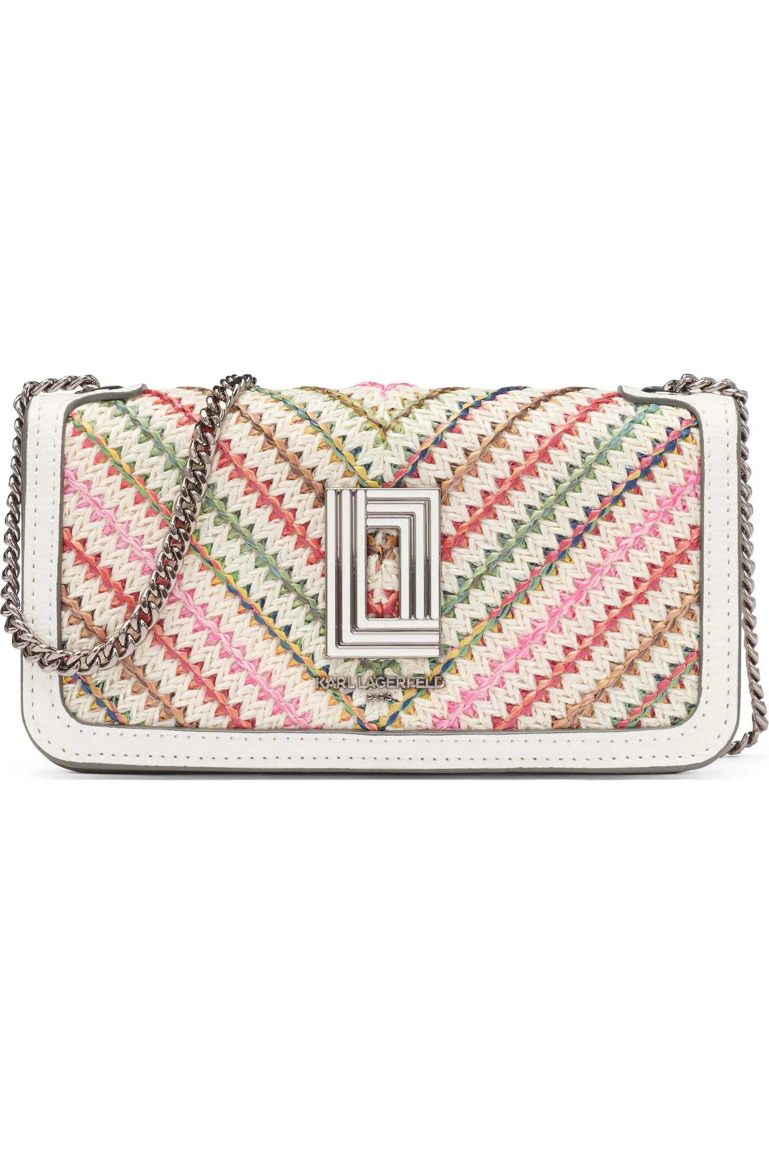Kosette Chevron Raffia Shoulder (Women) | Nordstrom | Nordstrom