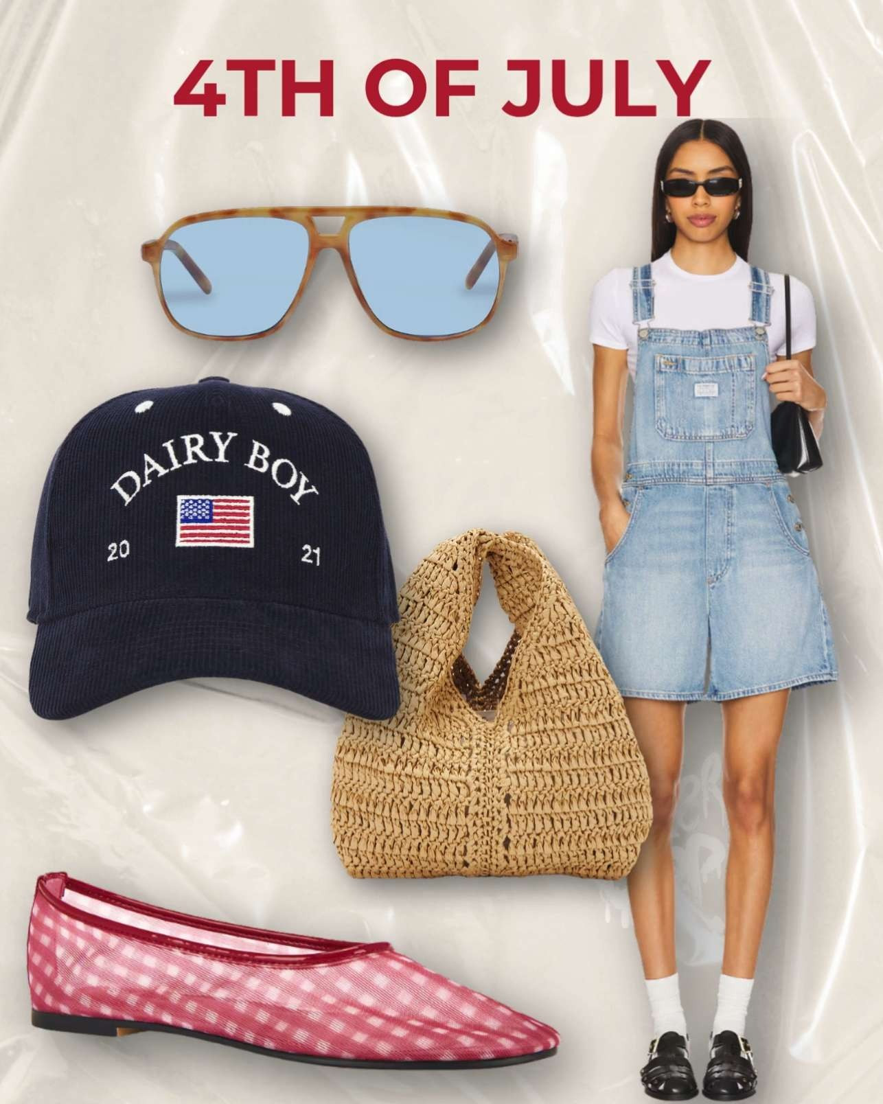 🇺🇸 Dairy Queen Energy This 4th 👩‍🌾✨
Channeling small town charm with big USA energy 🇺🇸 in red ballet flats, classic denim overalls, and my fave Dairy Boy American flag hat. It’s giving farm girl meets fireworks and I’m so here for it. 💥🧢👟

Comfy, cute, and festive—this look is made for backyard BBQs, fireworks at the lake, and unapologetic hot dog consumption. 🌭🎆

#4thofJulyOutfit #DairyBoyHat #AmericanStyle #DenimOveralls #RedBalletFlats #USAStyle #FarmGirlFit #PatrioticLook #BBQStyle #CountryCute #StarsAndStripes #LTK4thofJuly #AllAmericanStyle #FreedomFit

 

 #LTKSummerEdit #LTKStyleTip #LTKShoeCrush