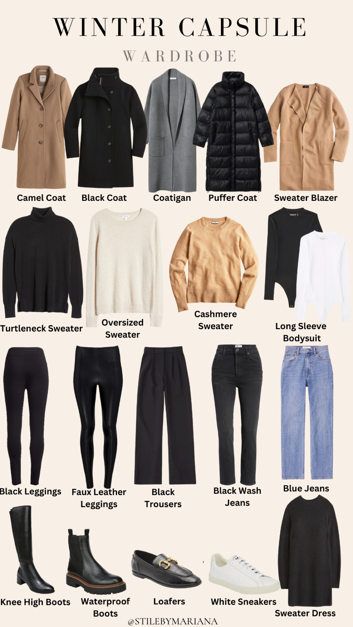 Winter capsule wardrobe 
Camel coat | loafers | waterproof boots | knee high boots | Levi’s jeans on sale 
Cashmere sweater #LTKFind

#LTKSeasonal #LTKstyletip