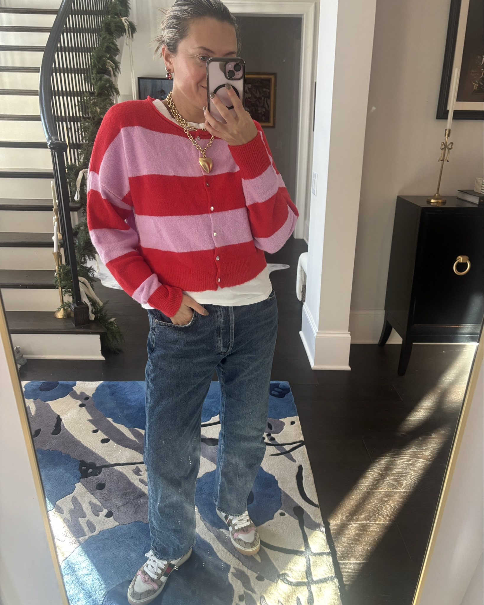 valentines outfit women
Casual Monday stuck at home with ice!  

#LTKootd #LTKmomlife #LTKdayinmylife