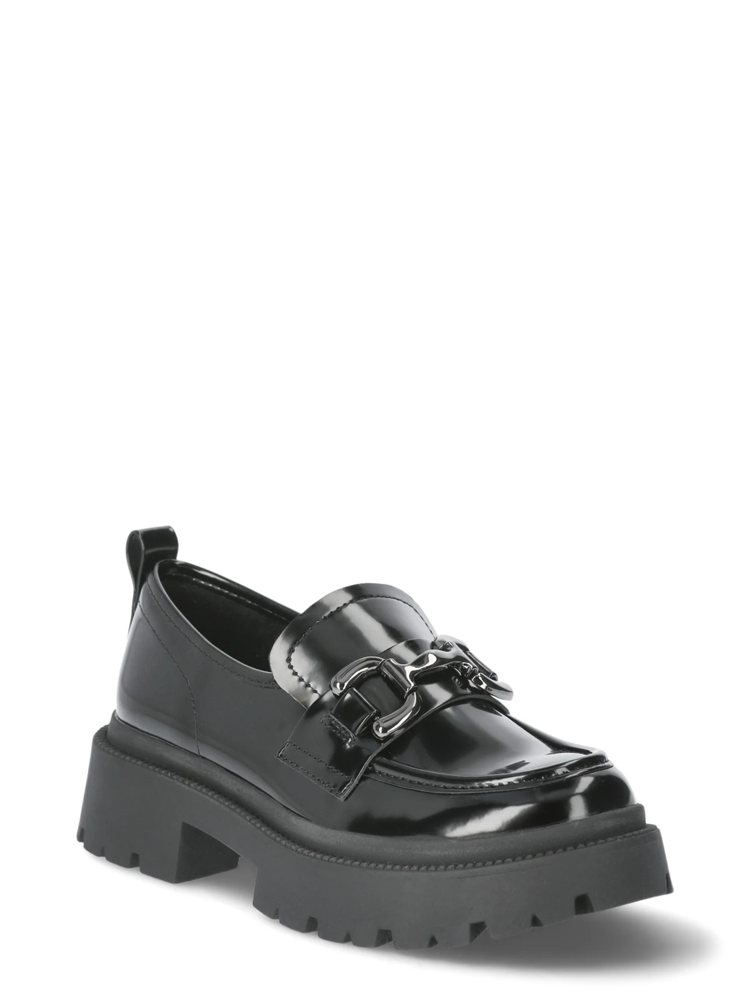 Madden NYC Women’s Platform Lug Sole Loafers - Walmart.com | Walmart (US)