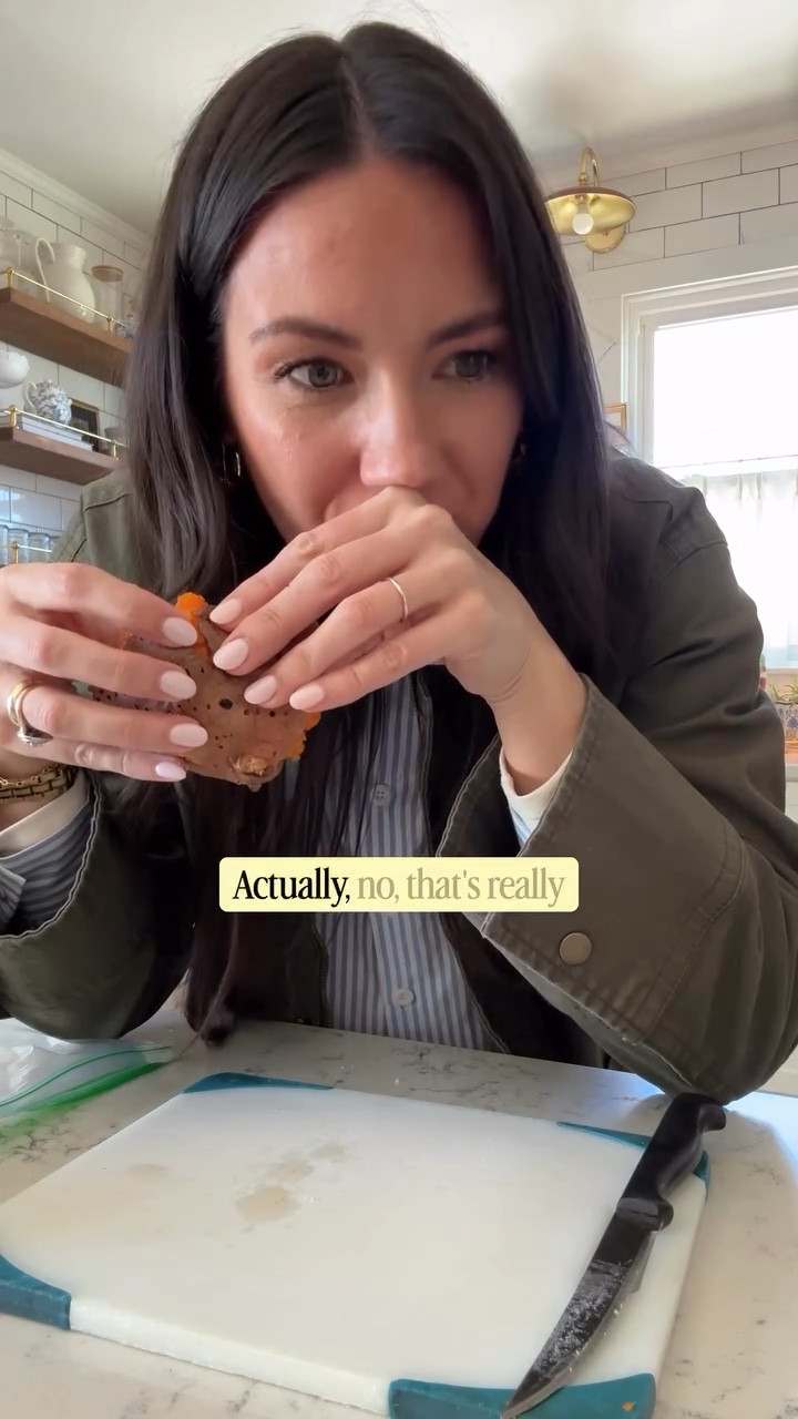 Would YOU try this??? 

I mean absolutely NOOO disrespect to this content creator and find myself watching each of her videos on the edge of my seat.🤣

The creativity is there and it’s obviously influencing me enough to try what she’s putting out!! 

Also, if you know who this content creator is, please tag her in the comment section below! I would love to thank her for introducing me to such an amazing combination!🥰

P.S. Shoutout to @cabotcreamery for having such amazing dairy products!🐄

-

#strangeeats 
#foodie 
#foodinspo 
#unusualfood