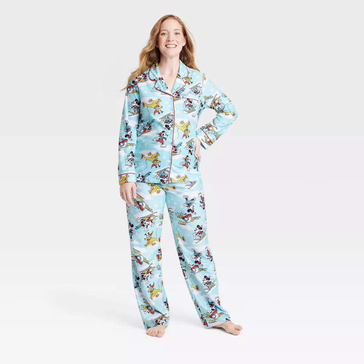 Mickey mouse discount women's pajamas target