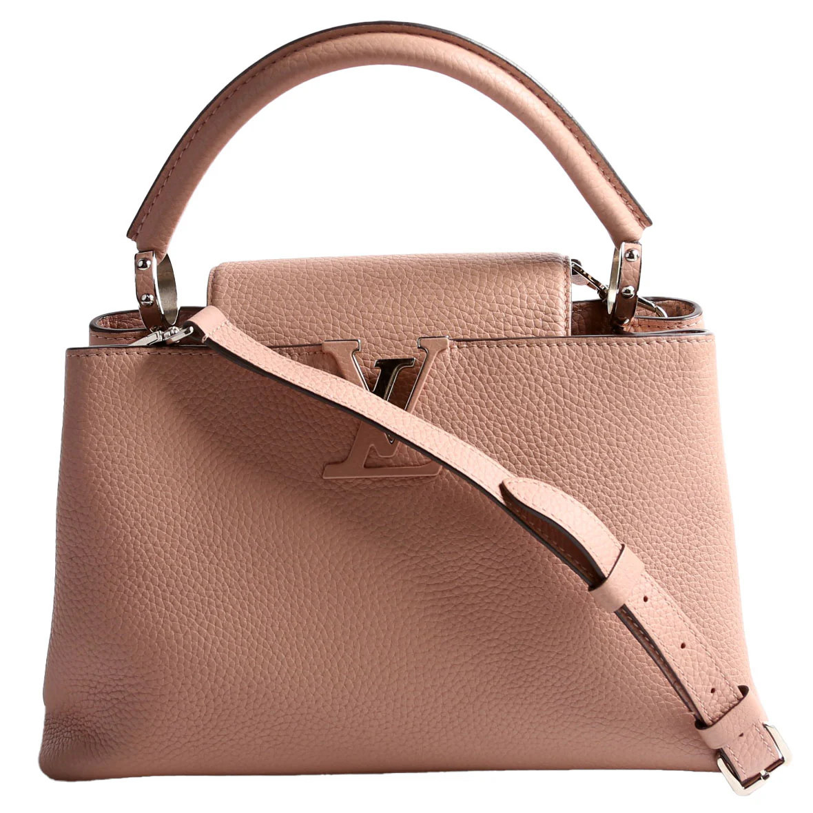 Capucines PM Taurillon Pink | Keeks Designer Handbags