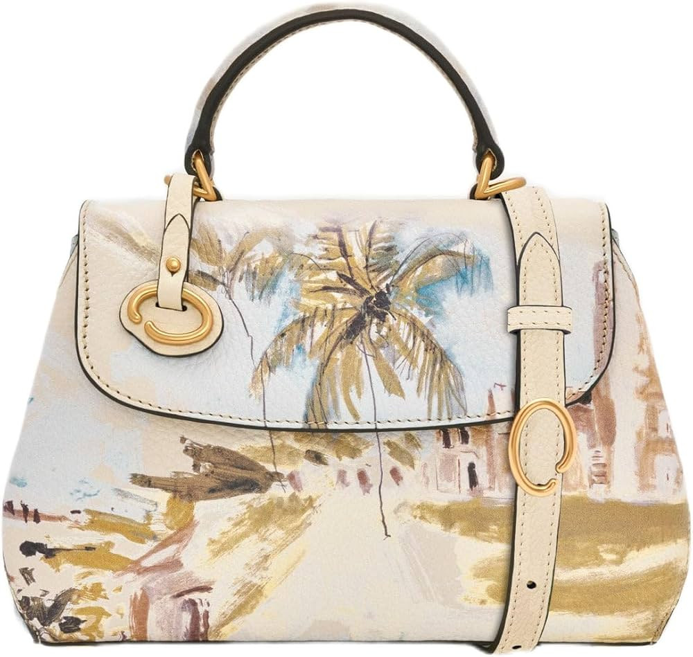 Amazon.com: Oscar de la Renta, The Mini Poppy Bag, Honey : Amazon Luxury | Amazon (US)