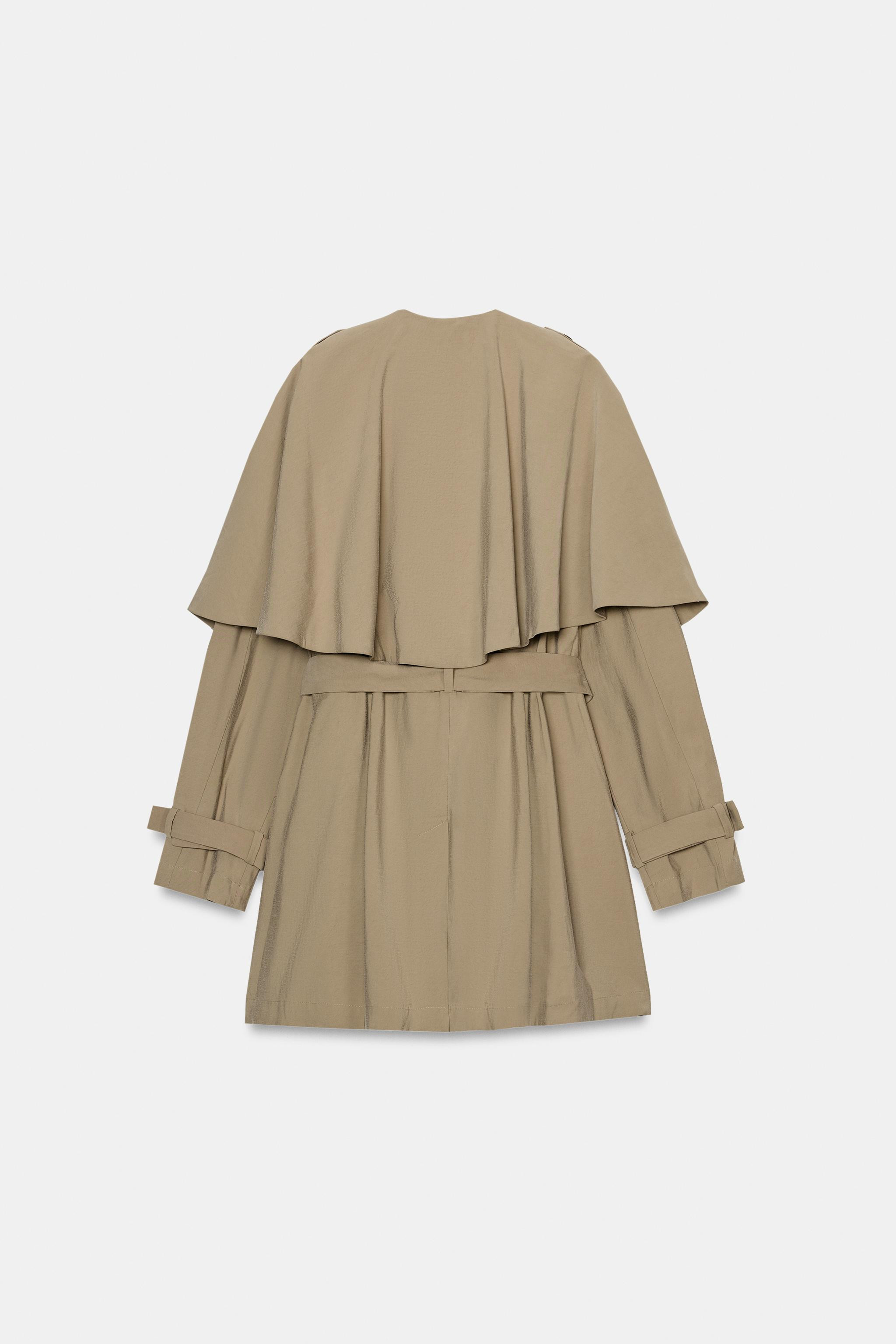 TRENCH COURT FLUIDE ZW COLLECTION | Zara FR