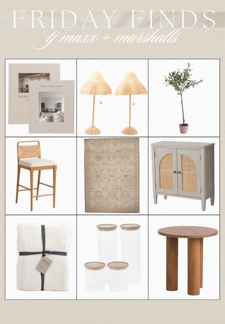 FRIDAY FINDS — tj maxx + homegoods 🤎

#fridayfinds #deals #tjmaxx #homegoods #marshalls #homedecor #modernorganic #furniture #under500

#LTKhome #LTKfindsunder100