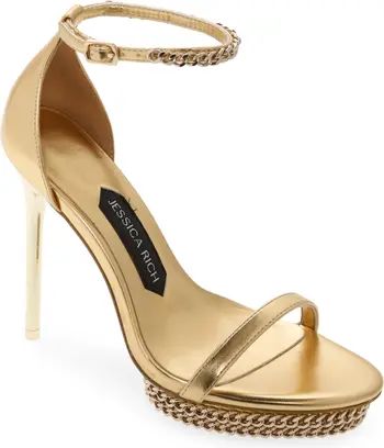 JESSICA RICH Jessica Ankle Strap Platform Sandal (Women) | Nordstrom | Nordstrom