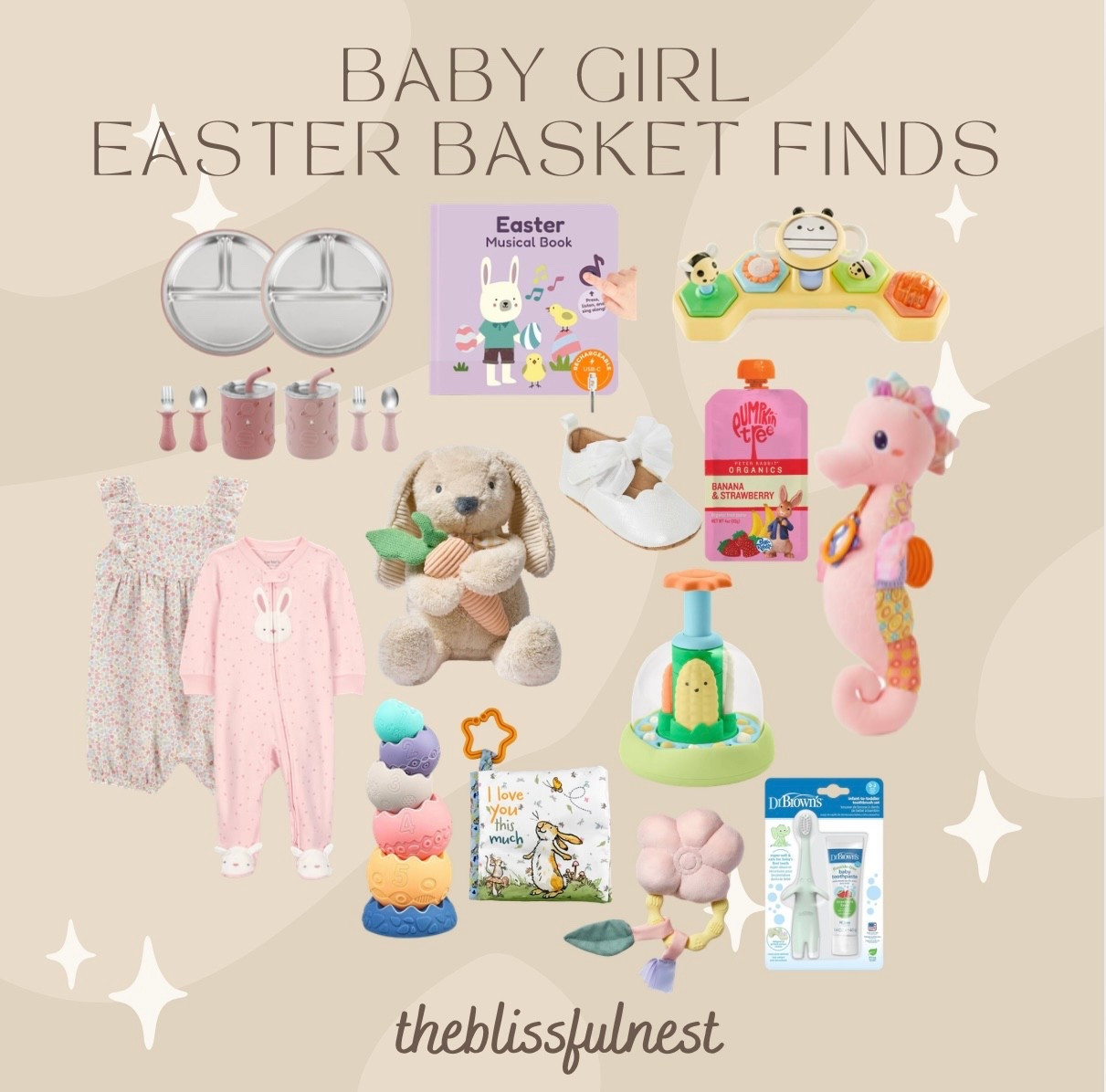 Baby girl Easter basket stuffers🐰✨

Girl easter, Easter basket stuffers, girls Easter basket, girls must haves, girls birthday, girls birthday present, girl must haves, trending girls gifts, baby Easter basket, bay girl, baby Easter basket stuffers, baby must haves 
 

#LTKBaby #LTKSeasonal #LTKKids