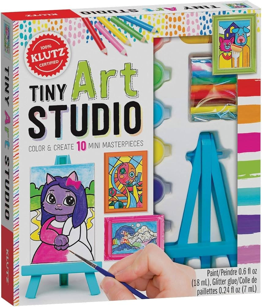 Klutz Tiny Art Studio Craft Kit | Amazon (US)