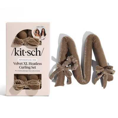Kitsch Velvet Heatless Curling Set XL Eucalyptus | Target
