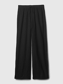 Crinkle Gauze Wide-Leg PJ Pants | Gap (US)