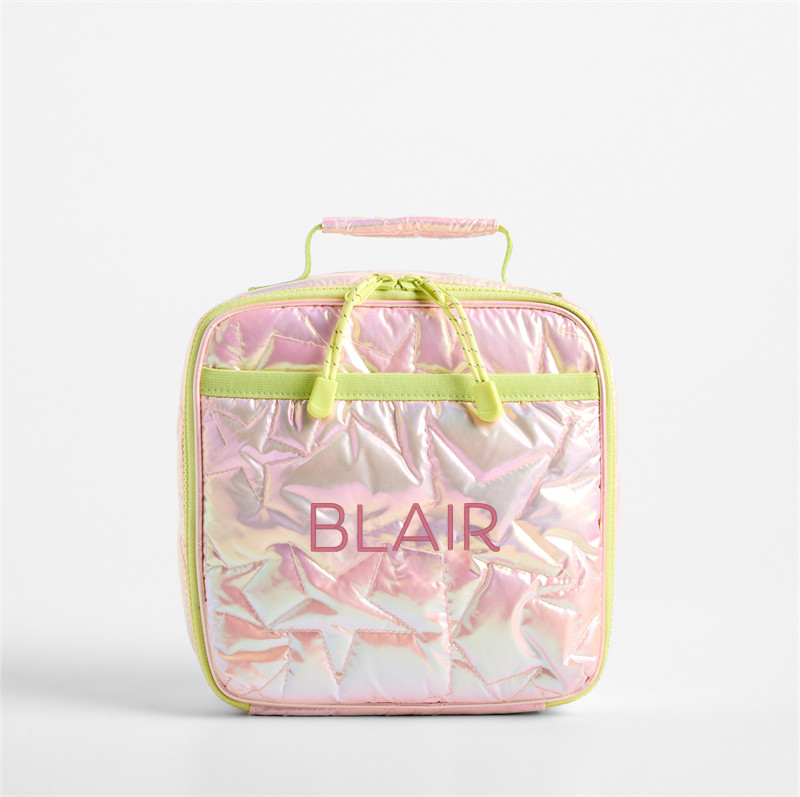 Quilted Yellow Flower Standard Soft Insulated Kids Lunch Box + Reviews | Crate & Kids | Crate & Barrel
