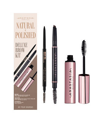Anastasia Beverly Hills Natural and Polished Deluxe Brow Kit - Macy's | Macy's