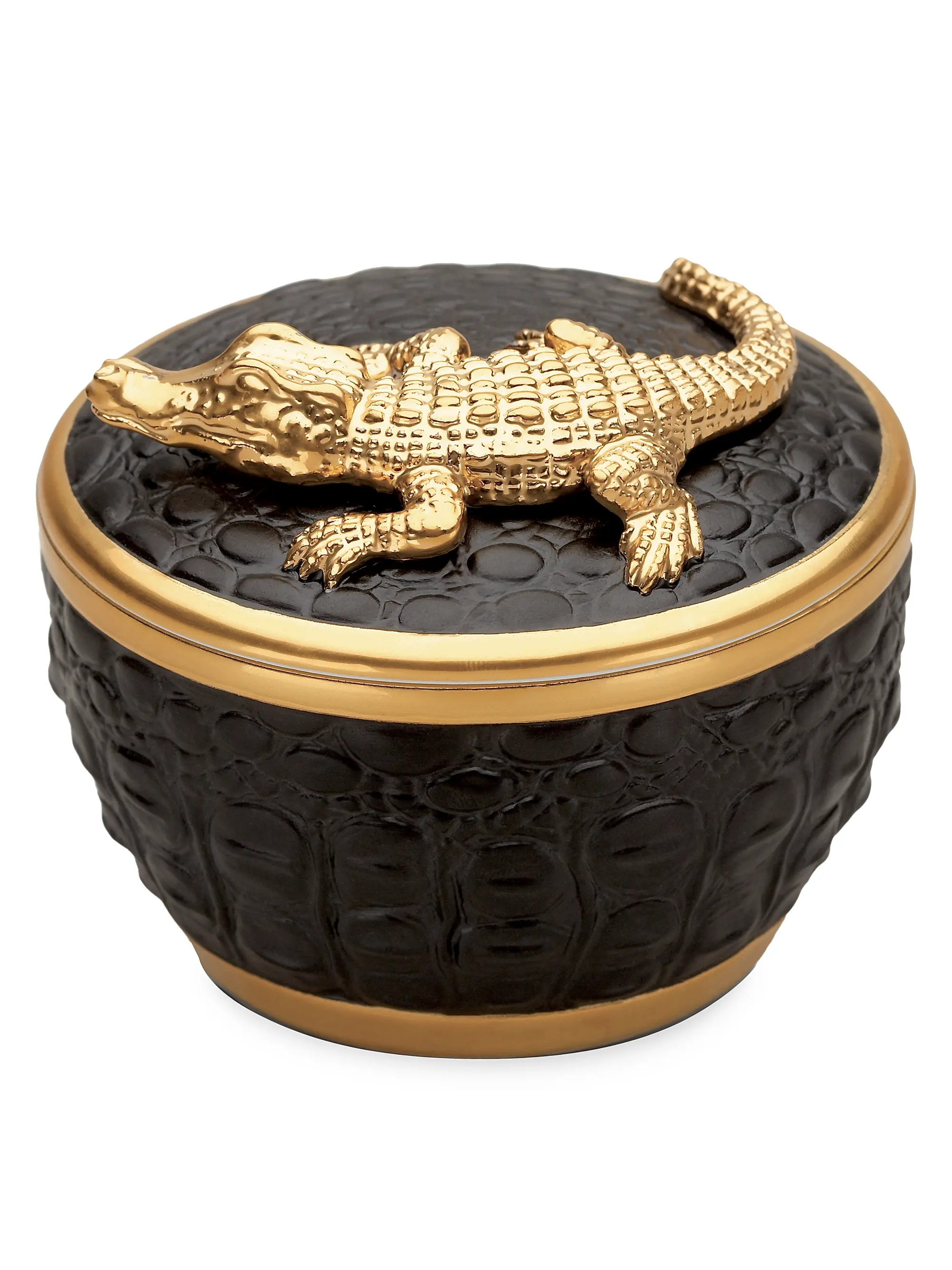 Gold Crocodile Pink Champagne Scented Candle | Saks Fifth Avenue