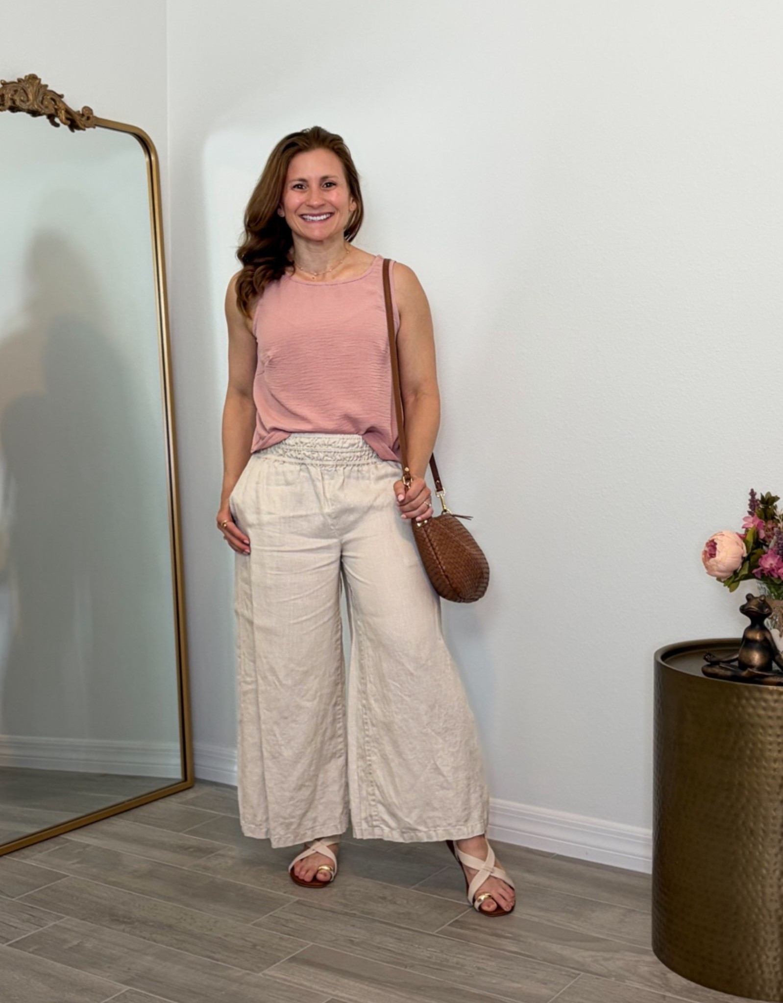 Petite friendly linen pants for summer

#LTKootd #LTKOver40 #LTKPetite