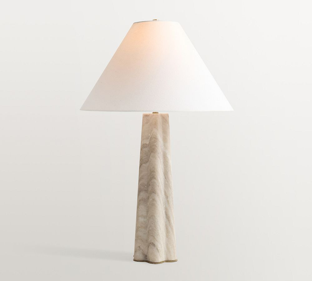 Esme Stone Table Lamp (28") | Pottery Barn (US)