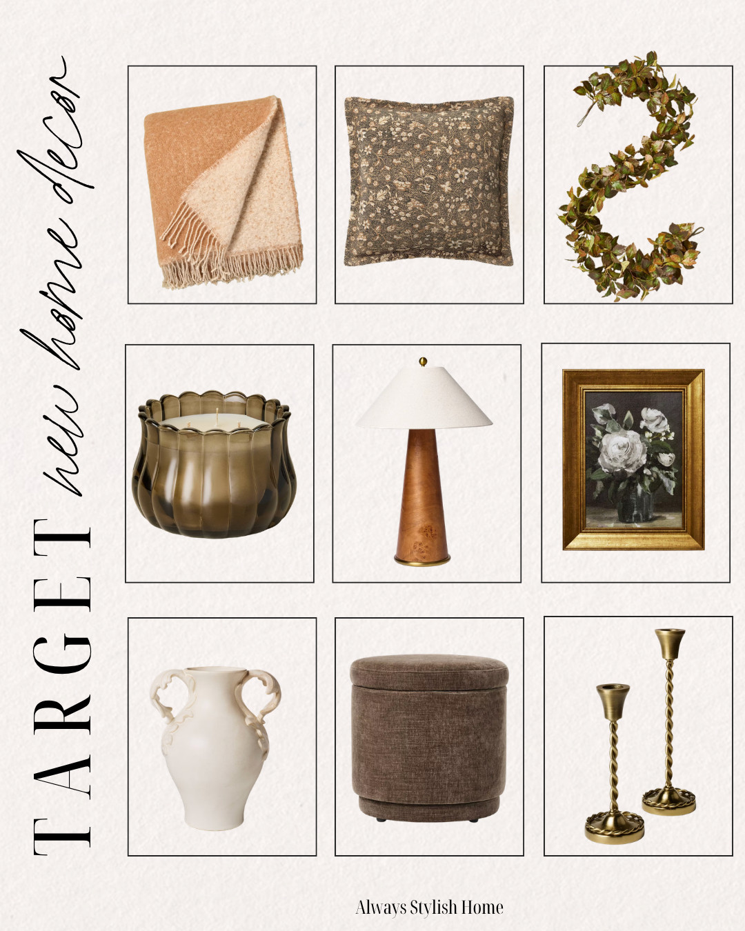 🤎🍂 So many pretty everyday pieces, furniture, new candles and fall sneak peaks ✨ #target #targethearthandhand #fallhomedecor #fall #homedecor #candle #fallcandle #hearthandhand 

 #LTKSeasonal #LTKHome