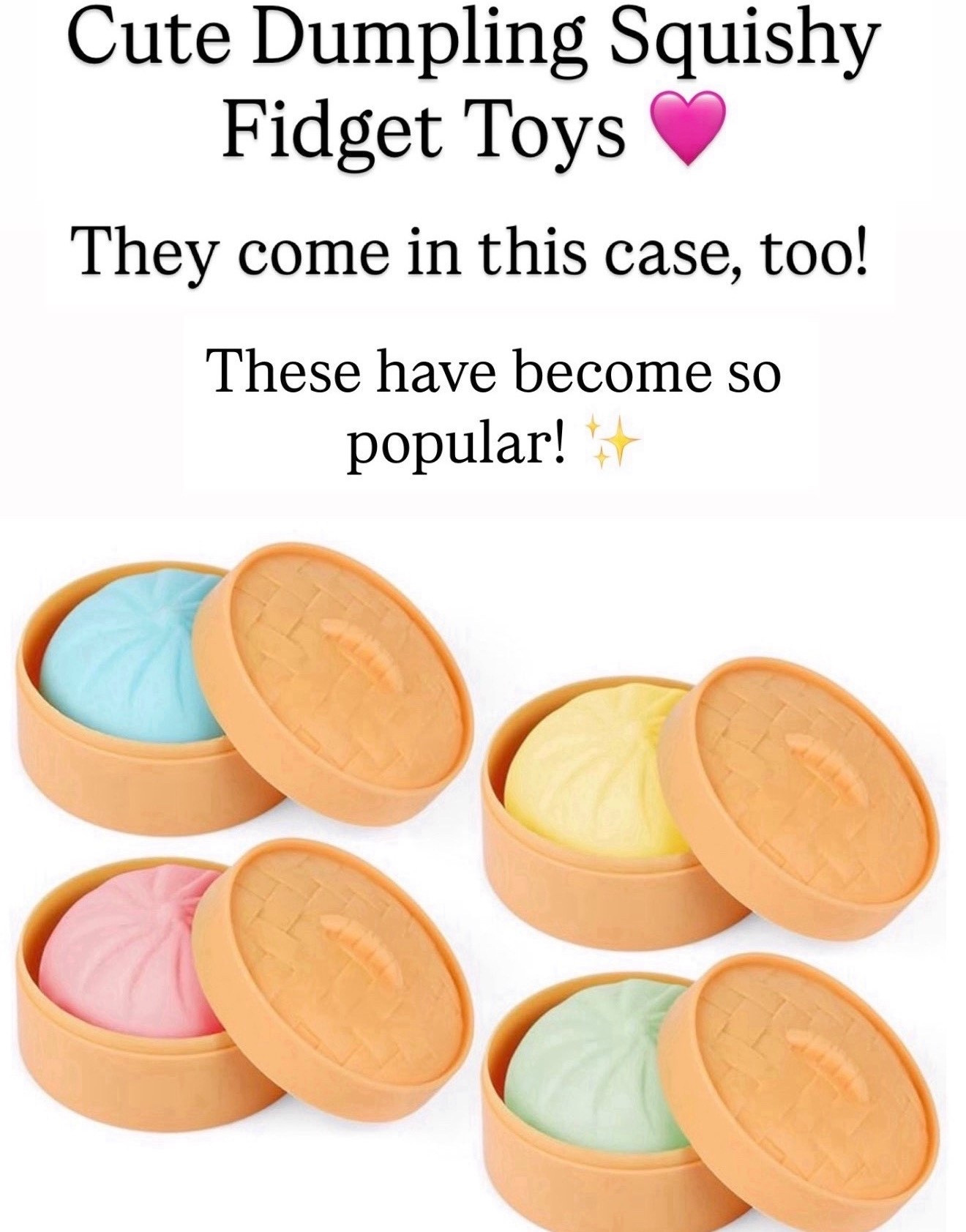 Cute squishy dumpling set

#LTKKids