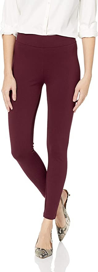 Amazon Brand - Lark & Ro Women's Ponte Legging | Amazon (US)